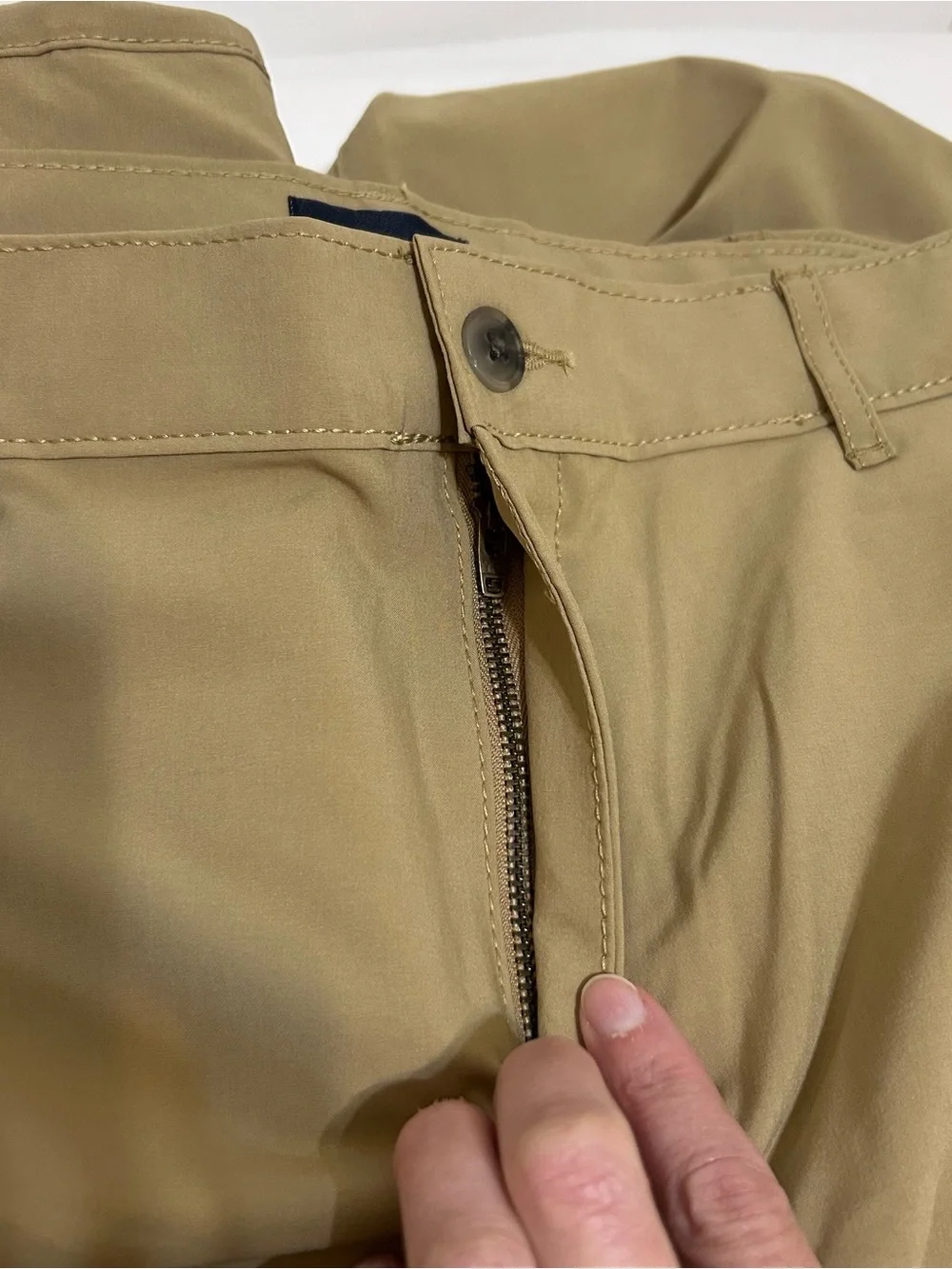 NWTS children’s place boy shorts size 16 khaki pockets adjustable waist 2 pair